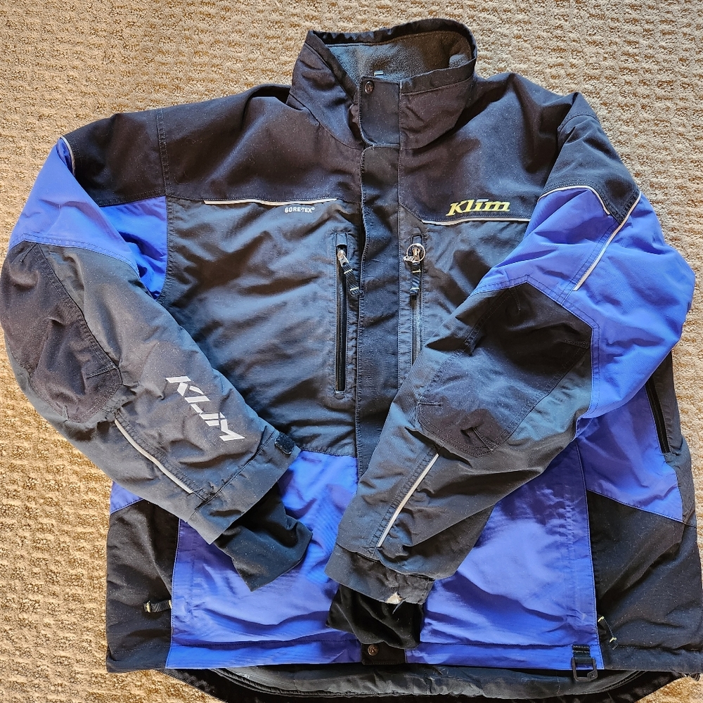 Klim 3XL Blue Snowmobile Coat